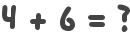 4 + 6 = ?