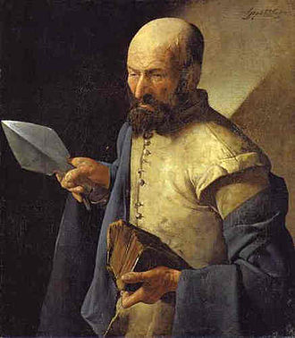 Saint Thomas par Georges de La Tour.